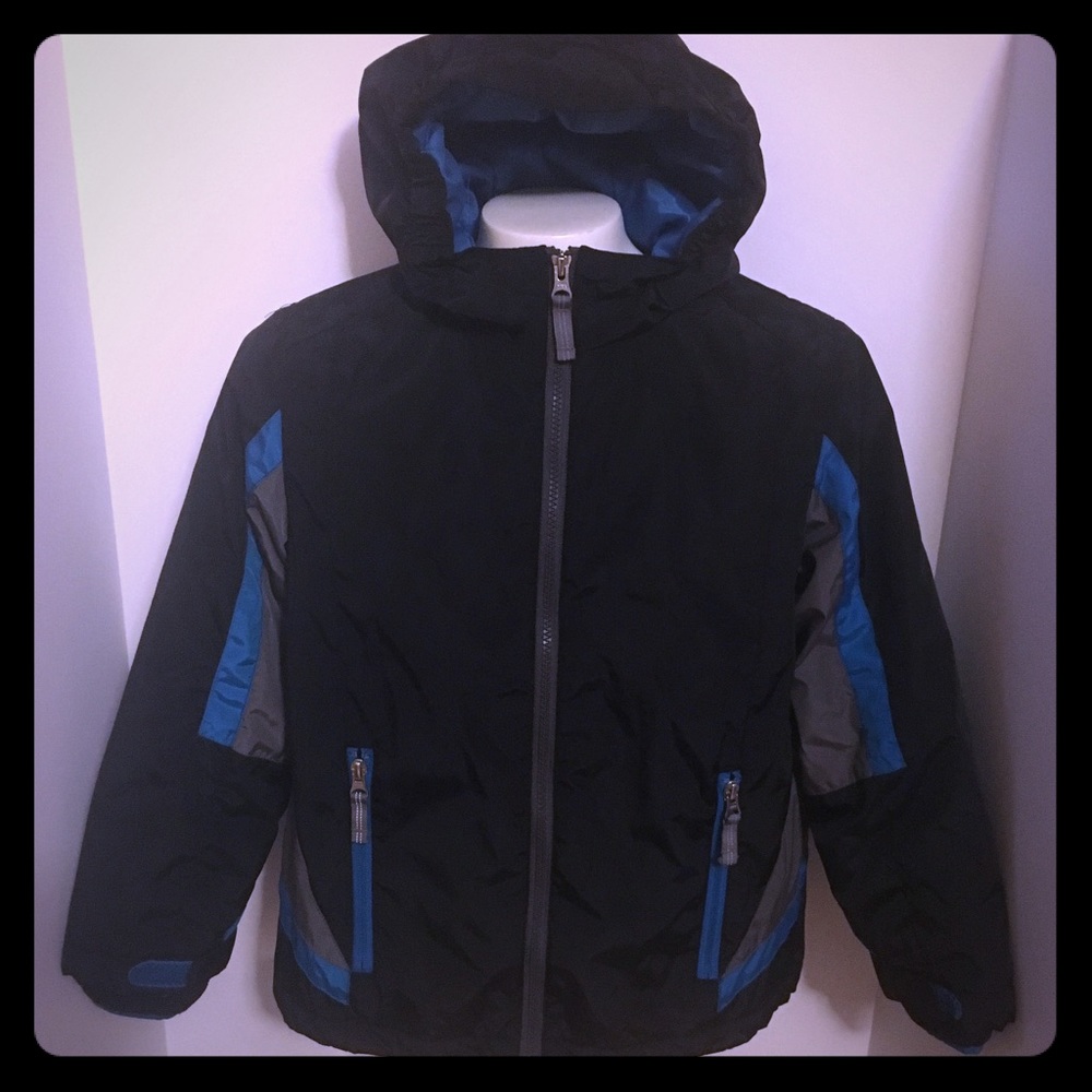 Lands’ End Boys Husky Stormer Jacket-Size 8 Husky